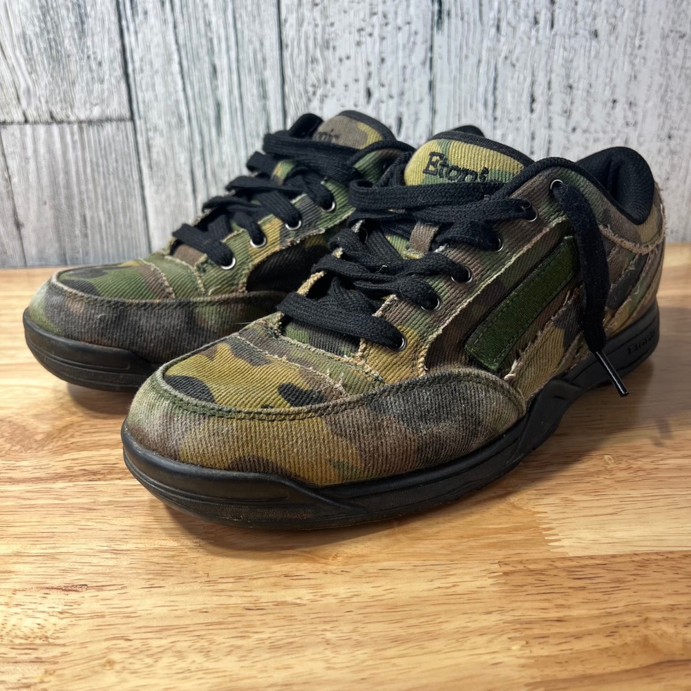 Etonic Camo Low Top Skate Shoes Men's Size 7.5 US 40 EU Casual Sneakers‎